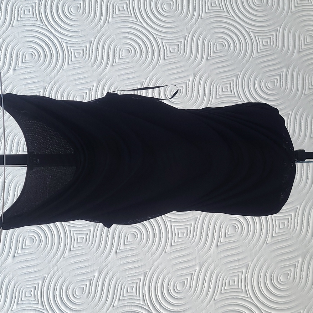 Black LG dress tank